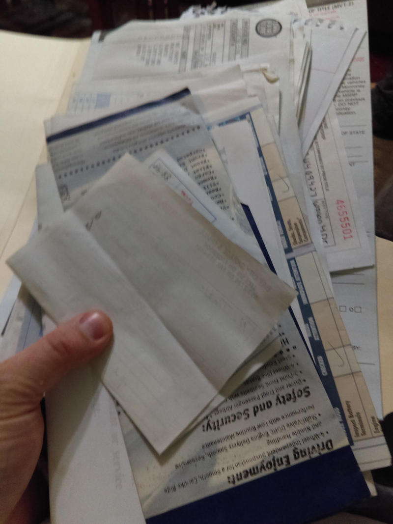 This is what swayed me. A big stack of preventative maintenance